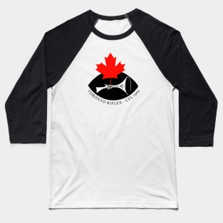 Defunct - Toronto Rifles Football Baseball T-Shirt